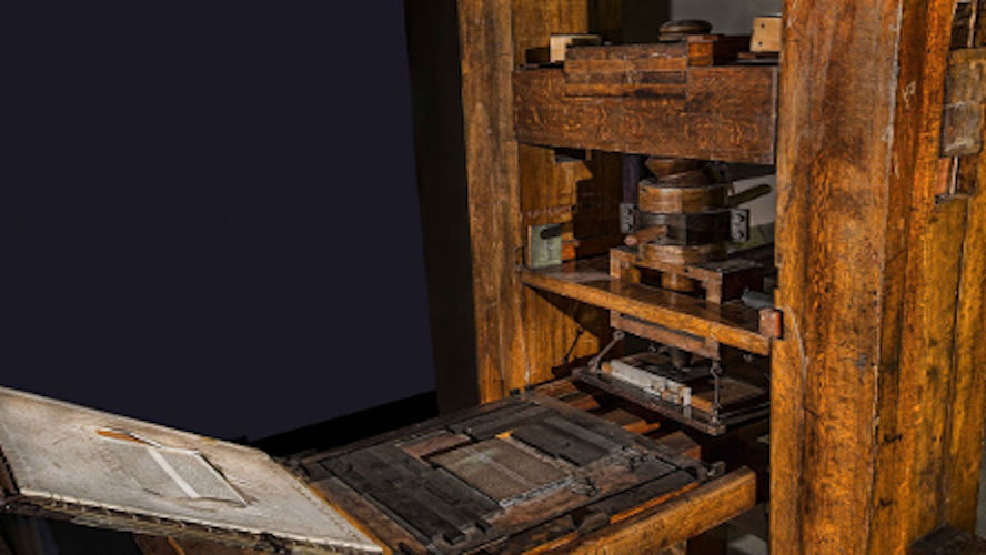 Global spread of the printing press